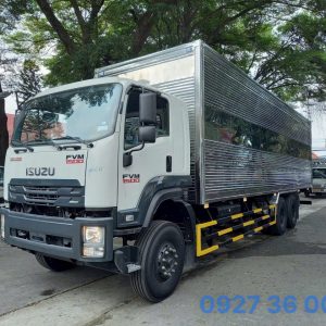 ISUZU FVM1500 TẢI 15 TẤN THÙNG KÍN INOX