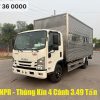 NPR400 Thùng Kín tải 3.49 tấn và 3.9 Tấn