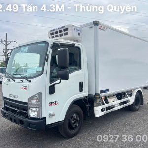 QKR270 tải 2.49 tấn thùng đông lạnh dài 4.4m